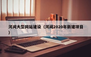 涉县河间大型网站建设（河间2020年新建项目）
