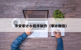 涉县淳安审计小程序制作（审计微信）