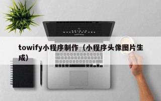 涉县towify小程序制作（小程序头像图片生成）